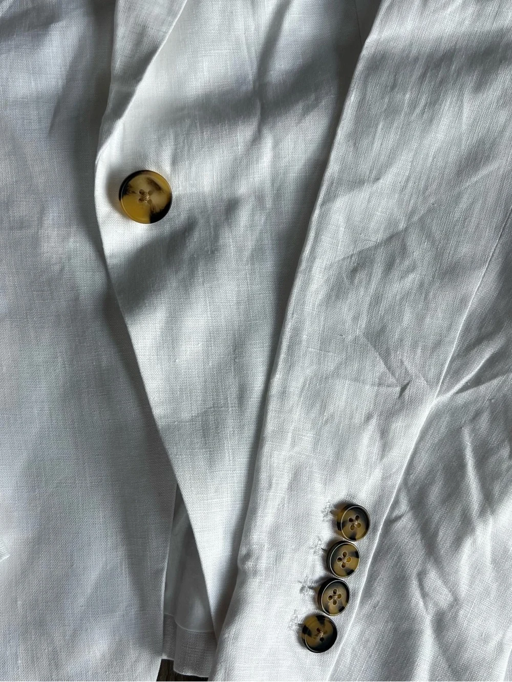 NWT Quince 100% European Linen Structured Blazer - Picture 5 of 6
